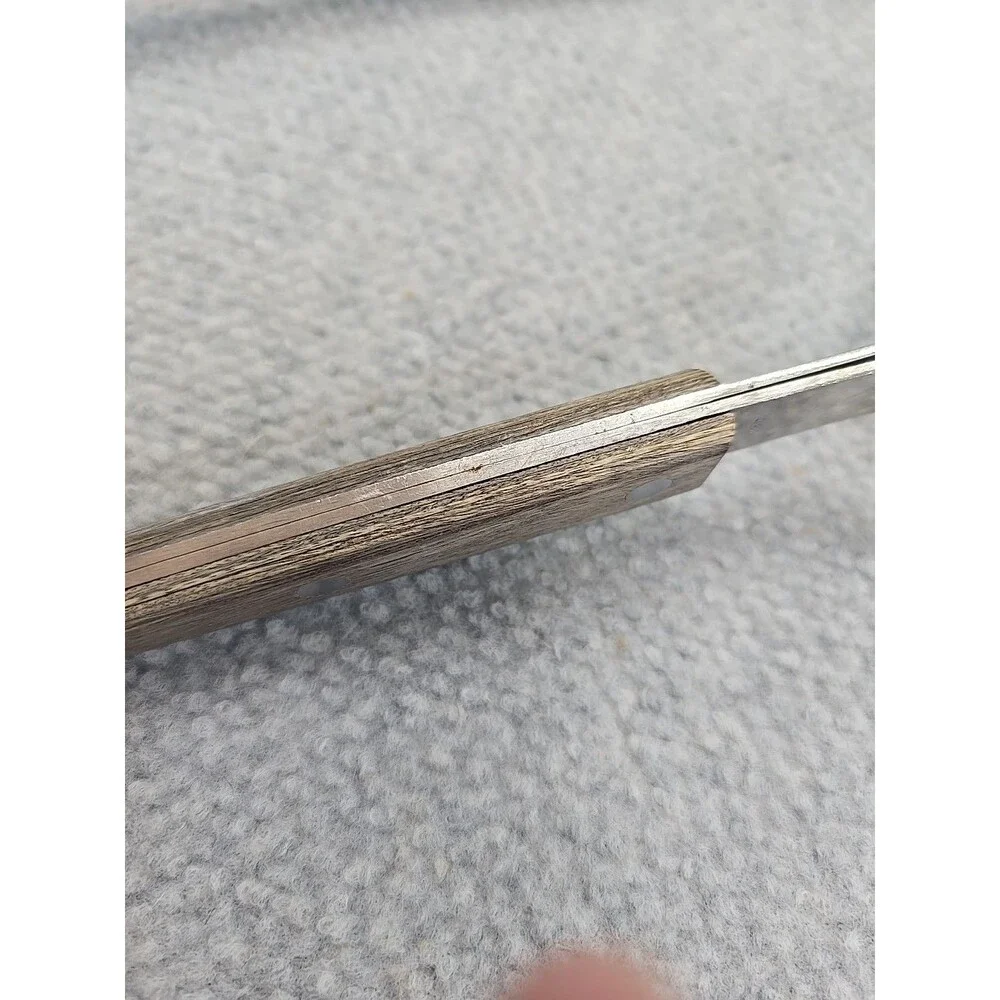 Vintage Royalton Stainless Potato Masher Wood Handle Japan 10 Inches